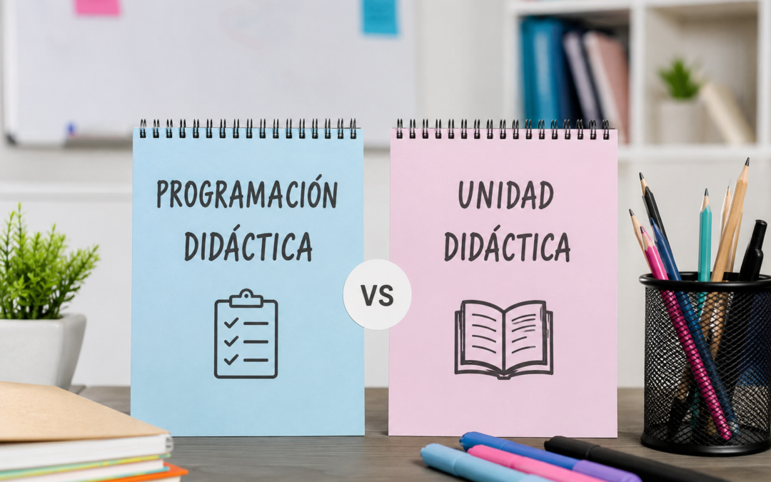 Programación didáctica y unidad didáctica: diferencias clave que todo opositor debe conocer