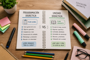 diferencia programación didáctica y unidad didáctica 
